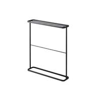 JINBIXIANGDJKS Portasciugamani Da Bagno, Stendibiancheria(Black)