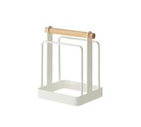JINBIXIANGDJKS Scaffale Di Scarico For La Conservazione Della Cucina, Stoccaggio Verticale, Forniture For La Cucina Domestica(White)