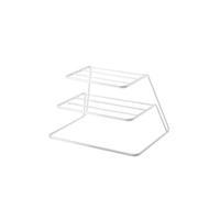JINBIXIANGDJKS Scolapiatti Moderno E Semplice Da Usare, Scaffale Da Cucina(White)