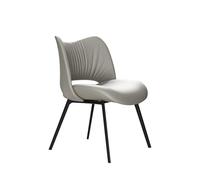 JINBIXIANGDJKS Sedia Da Pranzo For Casa, Ristorante, Design Semplice E Alla Moda, Sedia For Il Tempo Libero Di Alta Qualità(Lightgray)