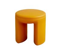 JINBIXIANGDJKS Sgabello Basso In Plastica Semplice For Il Soggiorno, For Cambiare Le Scarpe, For Il Tempo Libero(Turmeric)