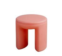 JINBIXIANGDJKS Sgabello Basso In Plastica Semplice For Il Soggiorno, For Cambiare Le Scarpe, For Il Tempo Libero(Pink)