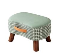 JINBIXIANGDJKS Sgabello For La Casa Robusto E Durevole, Poltrona Da Soggiorno Di Alta Qualità Con Rivestimento Morbido For Cambiare Le Scarpe(Cyan)