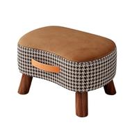 JINBIXIANGDJKS Sgabello For La Casa Robusto E Durevole, Poltrona Da Soggiorno Di Alta Qualità Con Rivestimento Morbido For Cambiare Le Scarpe(Coffeecolor)