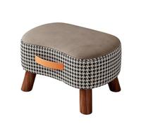 JINBIXIANGDJKS Sgabello For La Casa Robusto E Durevole, Poltrona Da Soggiorno Di Alta Qualità Con Rivestimento Morbido For Cambiare Le Scarpe(Gray)