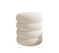 JINBIXIANGDJKS Tavolino Da Caffè For Soggiorno, Divano, Sedia, Scarpiera(White,L)