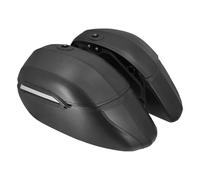 JINCANXIANG Borse rigide per moto 42L Borse laterali Montaggio bagagliaio per Harley Touring Softail