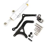 JINCANXIANG Kit stabilizzatore Ammortizzatore sterzo per Moto per Ducati Multistrada V4 RS Pikes Peak MULTISTRADA V4 S 2021-2024 2023 2022 Dispositivo Anti-Vibrazione(Damper n Bracket 2)