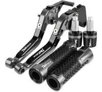 JINCANXIANG per Yama&ha TMAX560ABS TMAX 560 ABS T-MAX560 2020 2021 Moto Regolabile CNC Freno Leve di Frizione Maniglia Manopole Finisce(Gray 1)