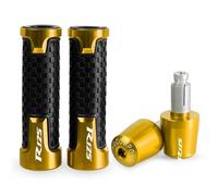 JINCANXIANG per Yama&ha YZF R125 R 125 2010 2012 2013-2019 2020 Accessori per Motociclette 7/8 22MM Manopole Manubrio Tappo Terminale Manubrio(Gold)