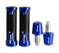 JINCANXIANG per Yama&ha YZF R125 R 125 2010 2012 2013-2019 2020 Accessori per Motociclette 7/8 22MM Manopole Manubrio Tappo Terminale Manubrio(Blue)