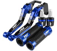 JINCANXIANG per Yama&ha YZFR1 YZFR6 YZF R1 R6 1999-2003 2002 2001 2000 YZF-R6 R1 Moto Leve Freno Frizione Maniglia Manopole estremità(Blue 1)