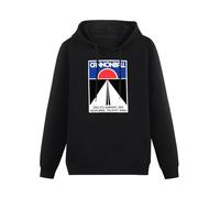 JINDIAOWENJU Cannonball Baker Sea To Shining Sea Cannonball Sea Shining Baker Run America Unisex Hoody with Pocket Black XXXL