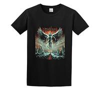JINDIAOWENJU Immolation Atonement Album Cover Unisex 100% Cotton Short-Sleeve T-Shirts Black XXL