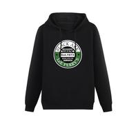 JINDIAOWENJU Lee Scratch Perry Ark Recording Studio Reggae Vinyl Records 45'S Unisex Hoody with Pocket Black S