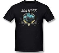 JINDIAOWENJU Oils Funny Soilwork Men's Short-Sleeved Standard T-Shirt XXL