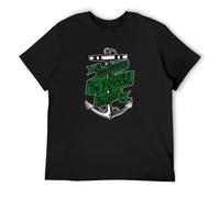 JINDIAOWENJU Pogues The Rum Sodomy And The Lash Mens T-Shirt Black XXL