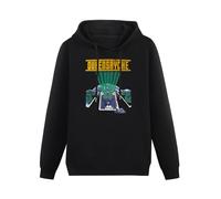 JINDIAOWENJU Queensryche The Warning Heavy Power Metal Geoff Tate Hoody Unisex Long Sleeve Hooded with Pocket Black L