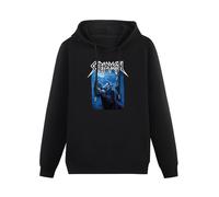 JINDIAOWENJU Skeletonwitch At One with The Shadows Hoody Unisex Ptinted Hoodies Long Sleeve Men's Hooded with Pocket Black XXXL