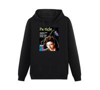 JINDIAOWENJU The Fly Scfi Horror Cult Film Movie Jeff Goldblum Hoody Unisex Long Sleeve Hooded with Pocket Black M
