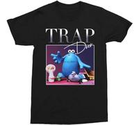 JINDIAOWENJU Trap Door 80S TV Show Unisex O-Neck 100% Cotton Short-Sleeve T-Shirts Black XL