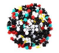 JINDIZH 100pcs Clip Misti universali Adatti Compatible Punto 500 Stilo Bravo Grande Punto Palio Panda Linea Uno Marea Evo Coupe Brava Albea