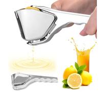 Jinfanshurich Spremiagrumi, Robusto Spremiagrumi in Acciaio Inox Spremiagrumi Manuale a Mano per Limoni, Lime & Arance Gadget da Cucina Premium per Succo Fresco