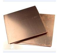 JINFEUGE 1Pc Copper Metal Sheet Thick 0.3-8Mm,100X100 99.9% Purity Red Copper Plate Mechanical Behavior And Thermal Stability/Color/2 * 100 * 100Mm