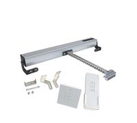 JINFEUGE Automatic Window Openerke, Electric Cwindow Opener Actuator With Wall Switch And Remote Control, Motorized Window Vent Opener And Closers/700Mm