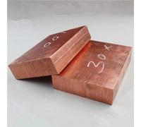 JINFEUGE Blocco Di Rame Pieno da 20 Mm a 60 Mm, Piastra Di Rame, Elettrodo, Anodo Sacrificale Servizio Cnc Personalizzato per la Placcatura in Lamiera/Color/25 * 25 * 25Mm 1Pc