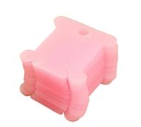 JINFEUGE Portafilo da Ricamo, Portafilo per Punto Croce, Portafilo da Cucito in Plastica, Portaoggetti per Filo, 25 Pezzi/Pink/25Pcs