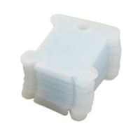 JINFEUGE Portafilo da Ricamo, Portafilo per Punto Croce, Portafilo da Cucito in Plastica, Portaoggetti per Filo, 25 Pezzi/Blue/25Pcs