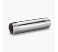 JINFEUGE Raccordo per Tubo Filettato Maschio da 1/4" 3/8" 1-1/4" 1-1/2" 1/2" 3/4" 2-1/2" 2" 1" con Prolunga da 150 Mm, in Acciaio Inox 304/ Color/2"