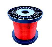JINFEUGE Wire 1000G/Pc 0.2 0.25 0.3 0.35 0.4 0.45 0.5 0.6 0.7 0.8 0.9 1.0 1.2Mm Wire Enamelled Copper Wire Coil Winding Diy/Red/0.130Mm 1000G
