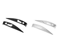 JINFOLI 18-20, for Q5l, pannello dei pulsanti di regolazione, adesivo decorativo for interni Adesivo decorativo per interruttore sedile auto(Carbon Fiber)