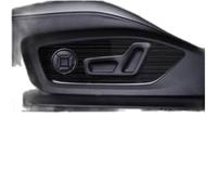 JINFOLI 19, for Q3, pannello di regolazione, pannello decorativo, toppa interna Adesivo decorativo per interruttore sedile auto(Schwarz)