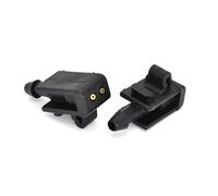 JINFOLI 2 pezzi ugello lavavetri tergicristallo anteriore for auto, for Renault, Megane 2 3 MK2 MK3 2002-2015 Scenic 2 Laguna Fluence 8200082347 ugello a getto per la pulizia del parabrezza