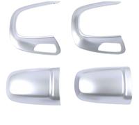 JINFOLI 22, for la Classe C, for la C200l, for la C260l, Adesivi for pulsanti poggiatesta Adesivi for pannelli decorativi interni Adesivo decorativo per interruttore sedile auto(Silver)