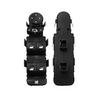 JINFOLI 6554KT 6554QC Interruttore di controllo alzacristalli elettrico automatico, for Citroen, C3 C4, for Peugeot, 207 307 407 2000-2014 6554HA 6554ER Interruttore a pulsante per auto(6554.HA)