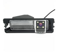 JINFOLI CCD Night 4 LED Special Car Rearview Telecamera for retromarcia for, for NISSAN, marzo, for Renault, Logan, for, Sandero Telecamera per parcheggio retromarcia auto