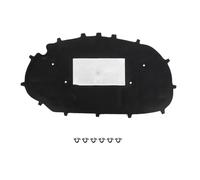 JINFOLI Copri tappetino in cotone per isolamento termico e acustico del cofano motore, per Vw, per Golf 6/golf 6 cuscino termico per cofano auto(Type a)
