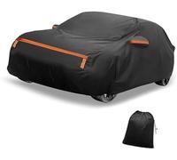 JINFOLI Copriauto completo da esterno for auto con portiera del conducente, for cerniera, protezione da pioggia, sole e neve for tutte le stagioni, universale, for Jeep, SUV Telo copriauto