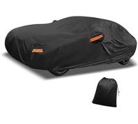 JINFOLI Copriauto, for Genesis, G80 210D-PU completo da esterno for tutte le stagioni con porta, for cerniera Telo copriauto