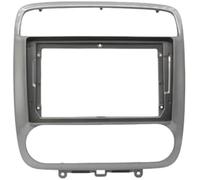 JINFOLI cornice centro multimediale cruscotto Fascia per autoradio, per lettore DVD stereo da 9 pollici Stream 2000-2004 Installa kit pannello di rivestimento surround Piastra frontale(BLACK Auto AC)