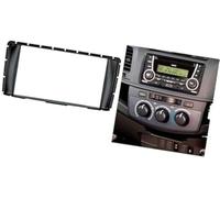 JINFOLI cornice centro multimediale cruscotto Pannello radio stereo doppio 2 Din, per Hilux Fortune 2011-2015 Fascia Dvd Installazione cruscotto Kit di montaggio Cornice frontale(BLACK 173x98mm)
