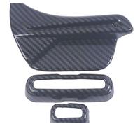 JINFOLI For 22, for Civic, interruttore con pannello decorativo interno in fibra di carbonio Adesivo decorativo per interruttore sedile auto