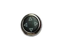 JINFOLI For Continental, for Flying Spur, for Bentayga, for Seat, copertura del pulsante di regolazione dell'interruttore Pannello interruttori per sedili con massaggio automatico(1pc E)