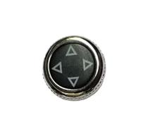 JINFOLI For Continental, for Flying Spur, for Bentayga, for Seat, copertura del pulsante di regolazione dell'interruttore Pannello interruttori per sedili con massaggio automatico(1pc a)