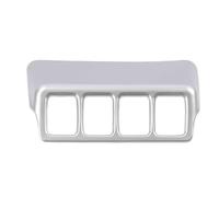 JINFOLI For il 16, for Tiida, cornice decorativa for interruttore riscaldamento, striscia luminosa interna Adesivo decorativo per interruttore sedile auto