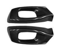 JINFOLI For Jaguar, E-pace, placcato elettroliticamente, cornice di regolazione, toppa decorativa for interni cromata Adesivo decorativo per interruttore sedile auto(Carbon Fiber)